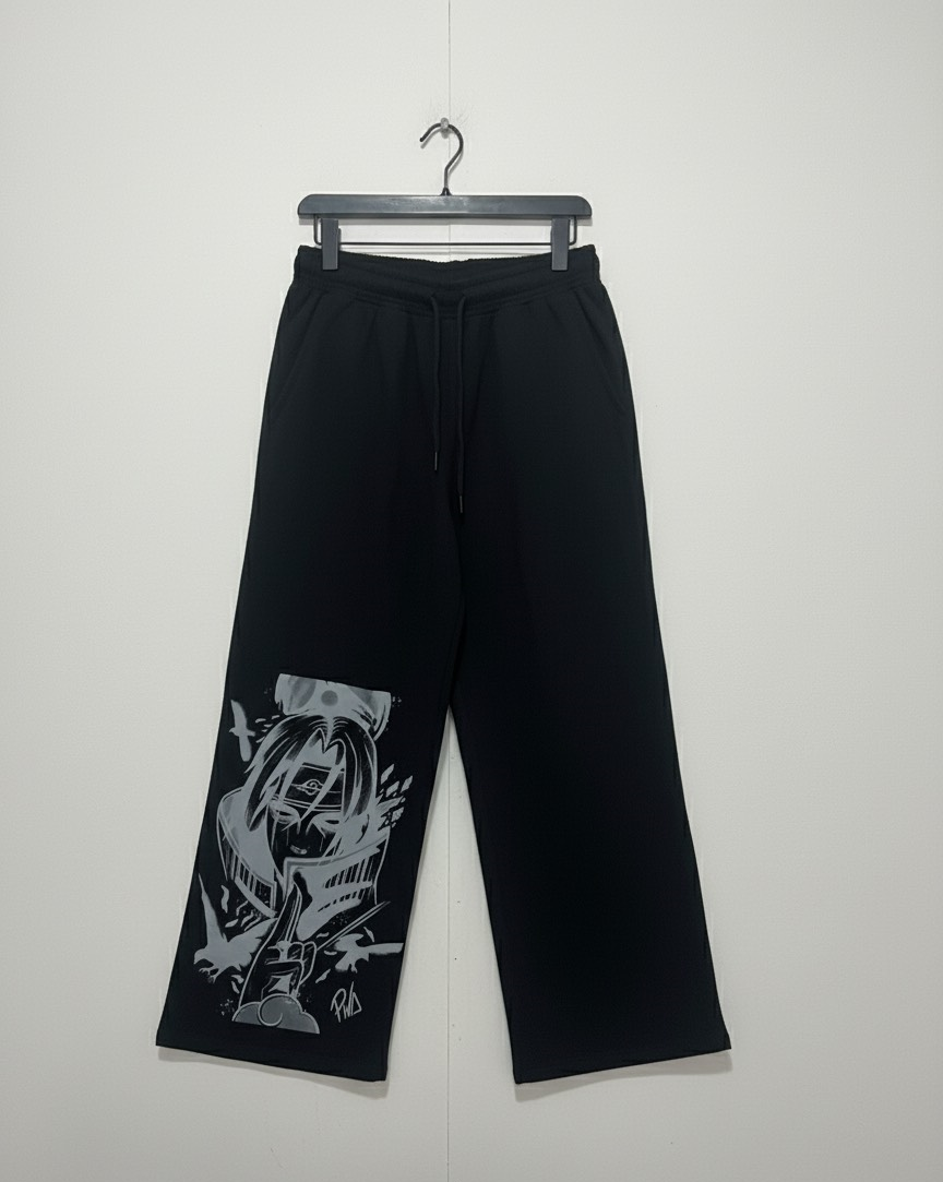 ITACHI-INSPIRED GRAPHIC SWEATPANTS