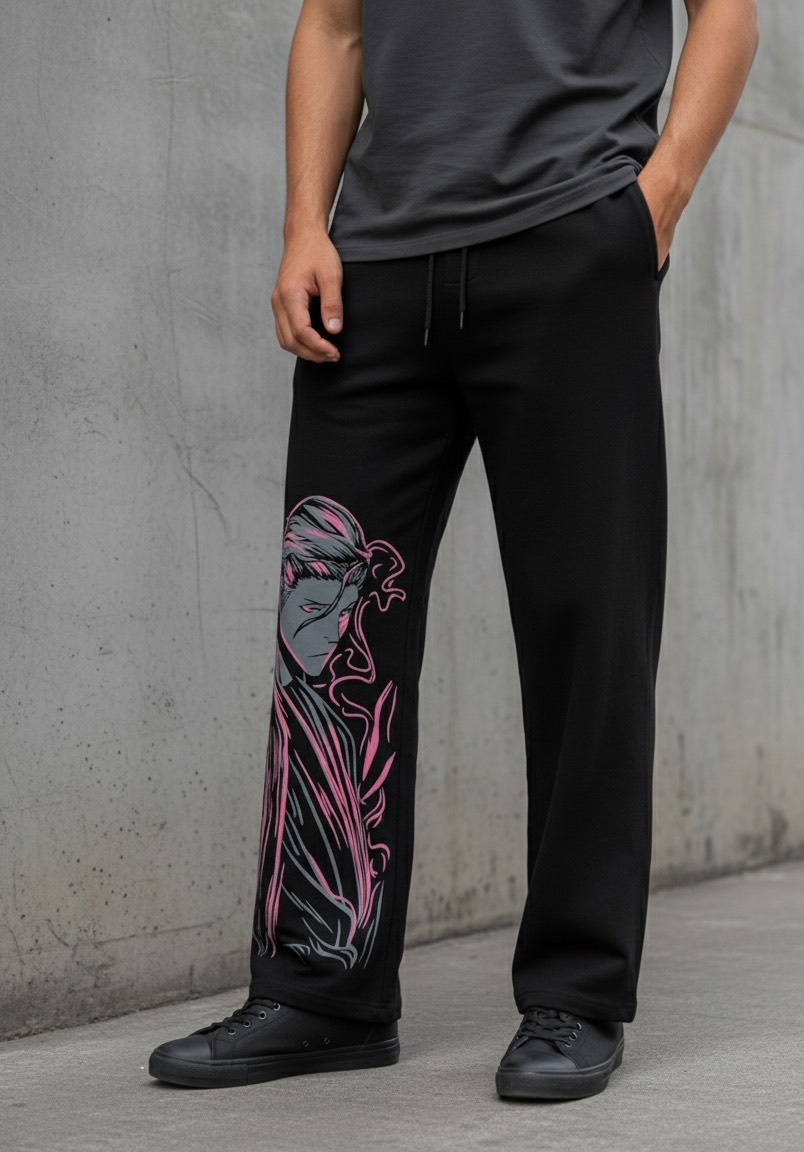 NEON SAMURAI TROUSERS-BAGGY TROUSERS